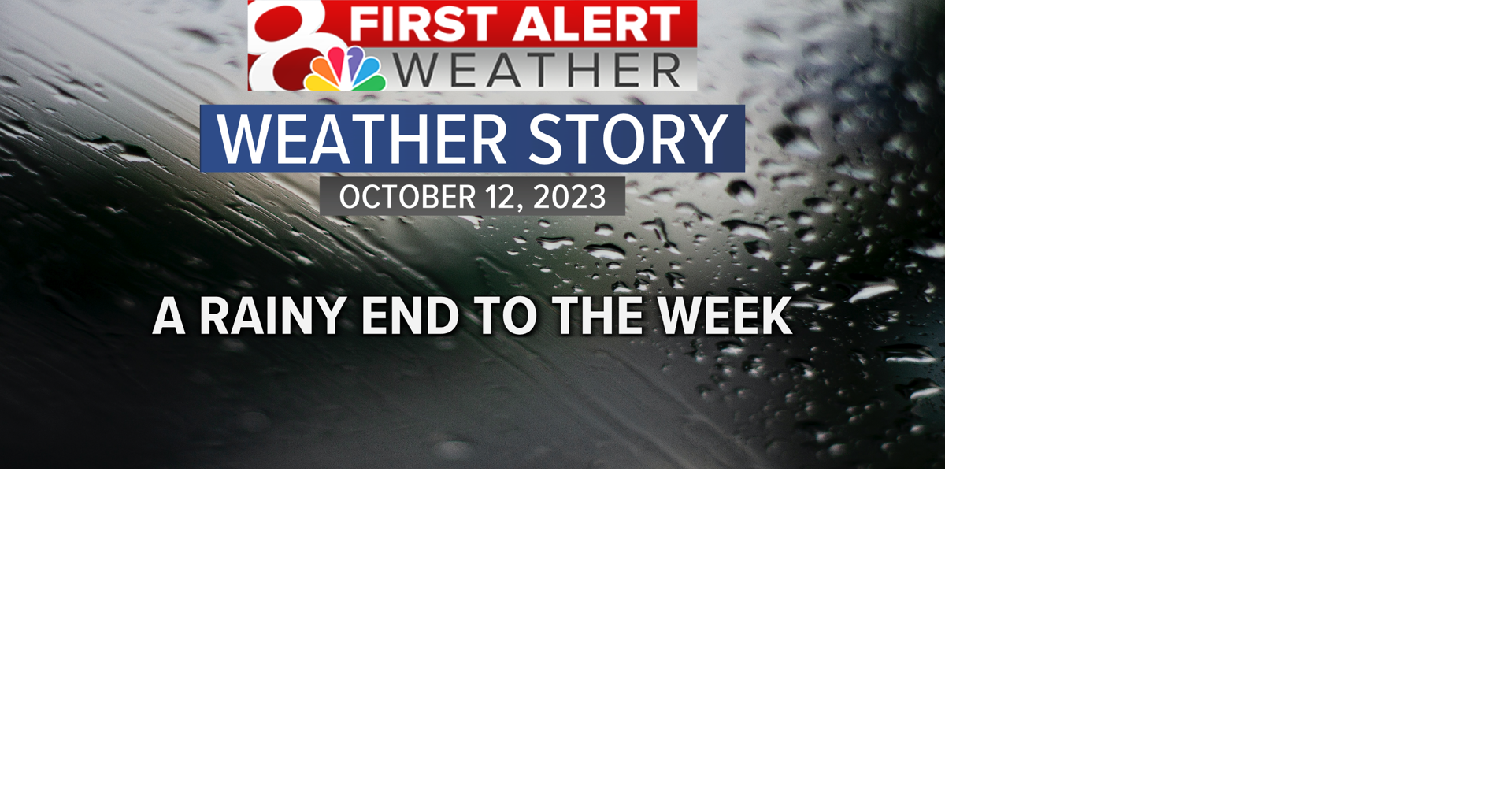 Forecast: Overnight rain chances, cooler air for the weekend | Weather ...