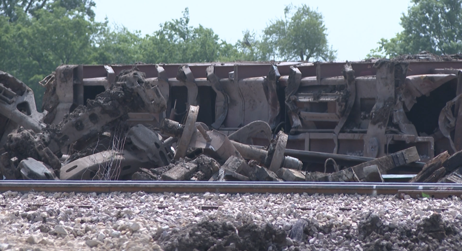 PHOTOS: U.S. 24 in Monroe County closed following fatal train collision