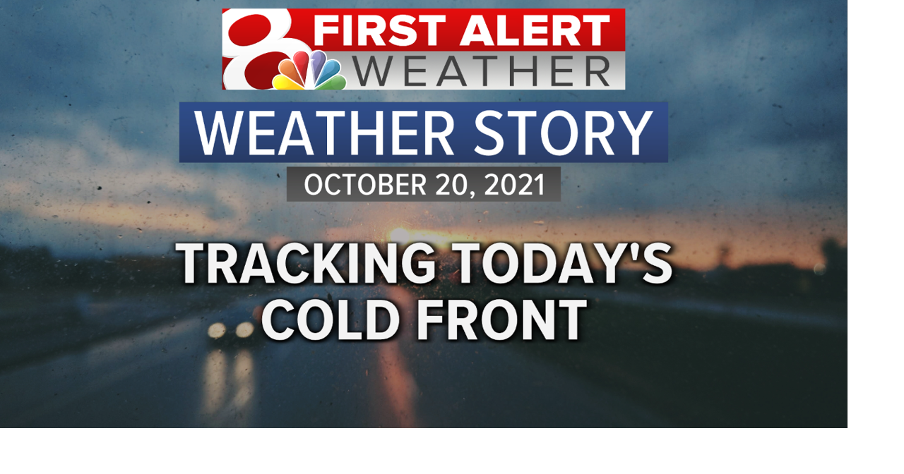 Forecast: Cold front brings rain today, cooler weather for the week's ...