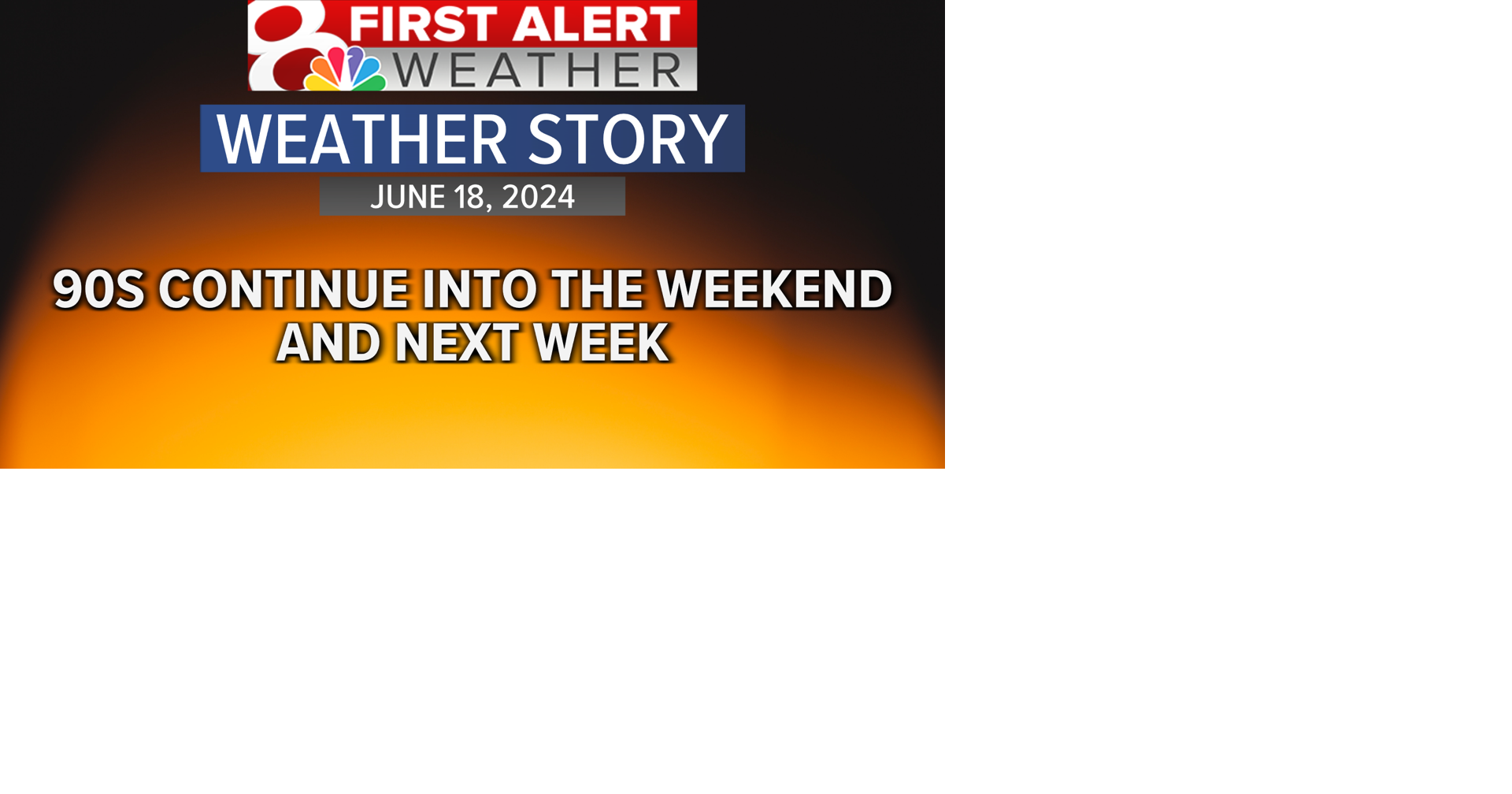 90s continue the rest of the week and into the weekend | Weather | komu.com