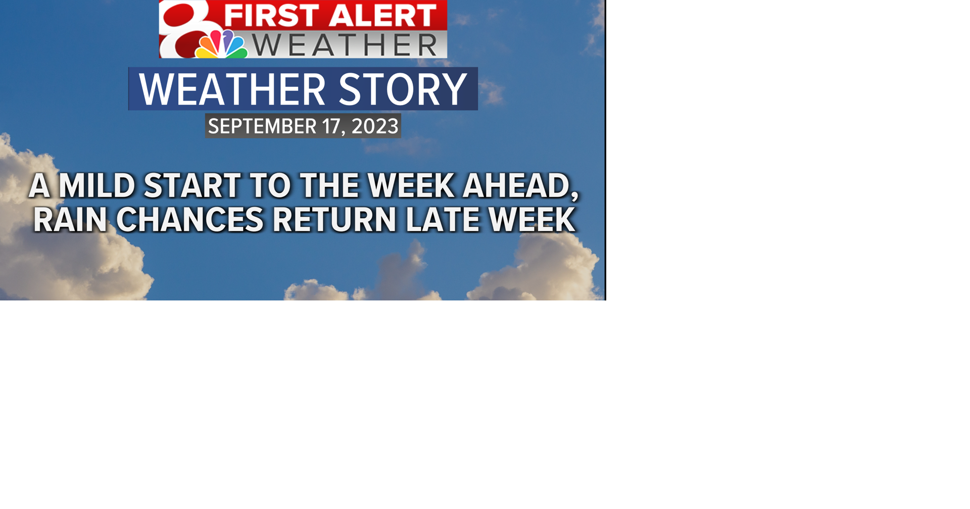 Forecast: Mild to start the week, but warmer for Tuesday with rain ...