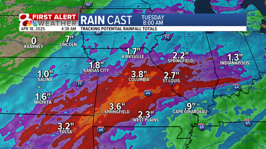 Forecast: Tracking storms Friday, heavy rain Easter weekend | Weather ...