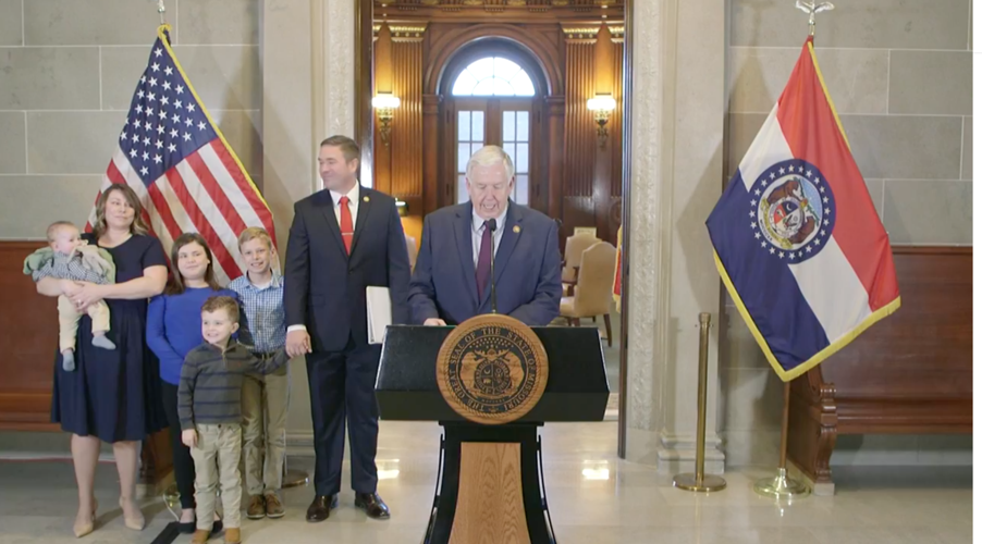 Gov. Parson announces Andrew Bailey as nominee for Missouri Attorney General
