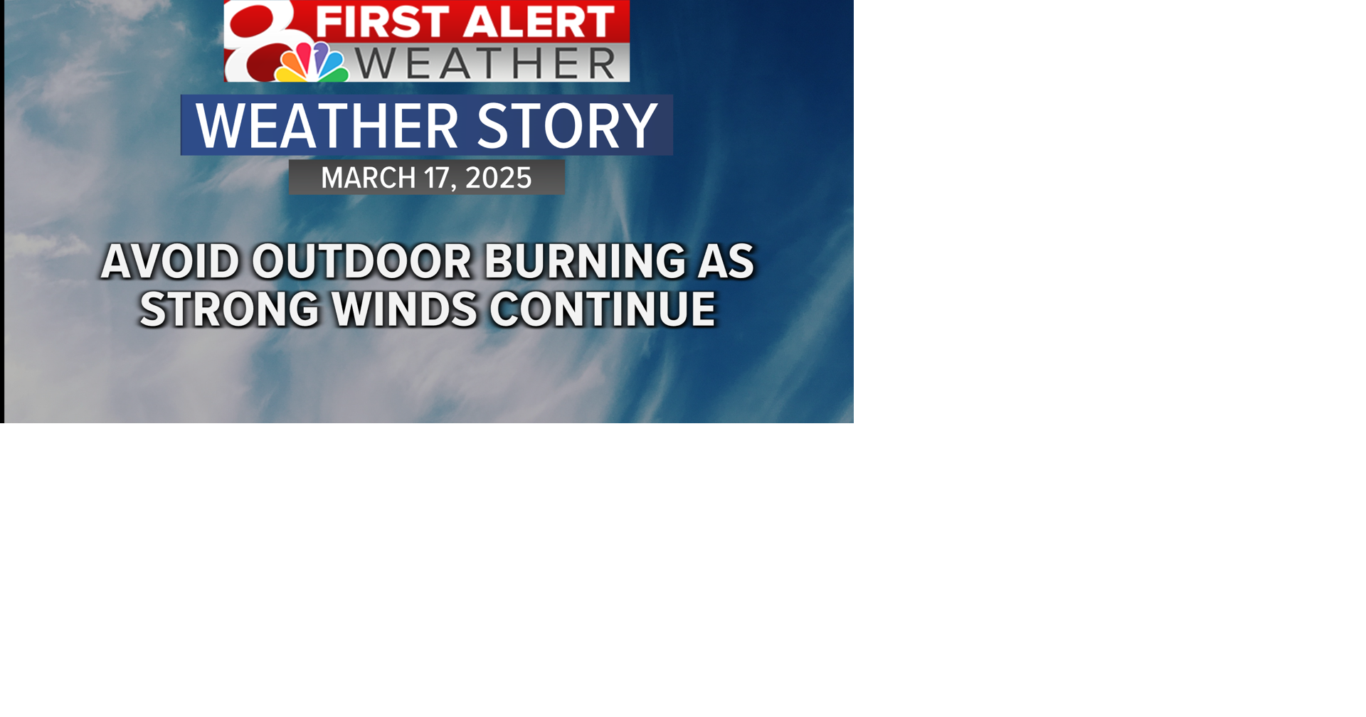 Forecast: Windy through the week | Weather | komu.com