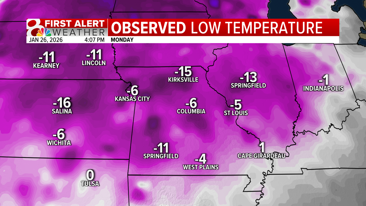 Forecast: A little less cold for the next two days, but more cold air is  coming | Weather | komu.com