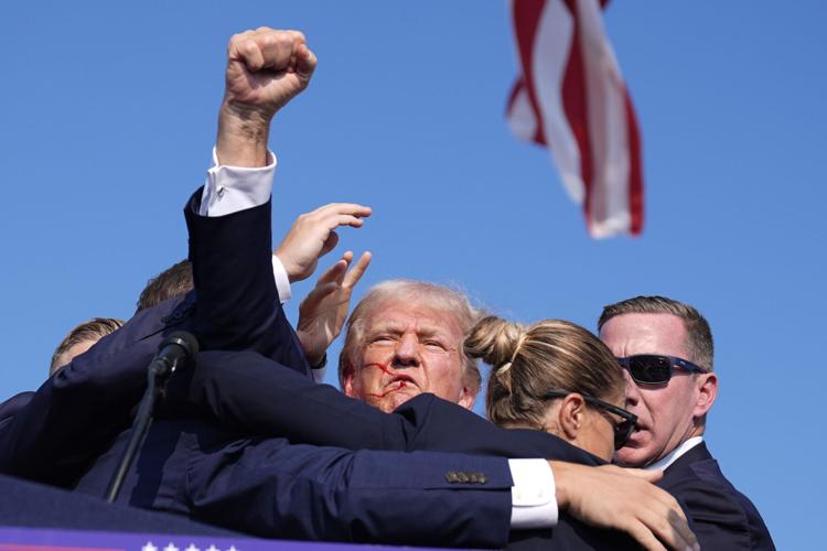 Trump injured but 'safe' after popping sounds at rally | Nation & World  News | komu.com