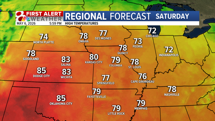 Forecast: Warming trend set to begin, more rain chances ahead | Weather ...