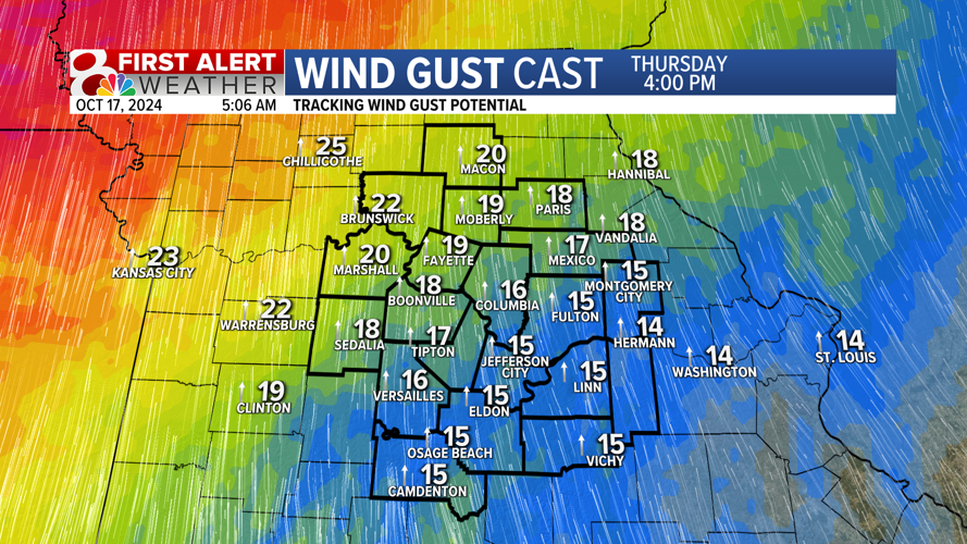 Forecast: Breezy and dry today, elevated fire concern | Weather | komu.com