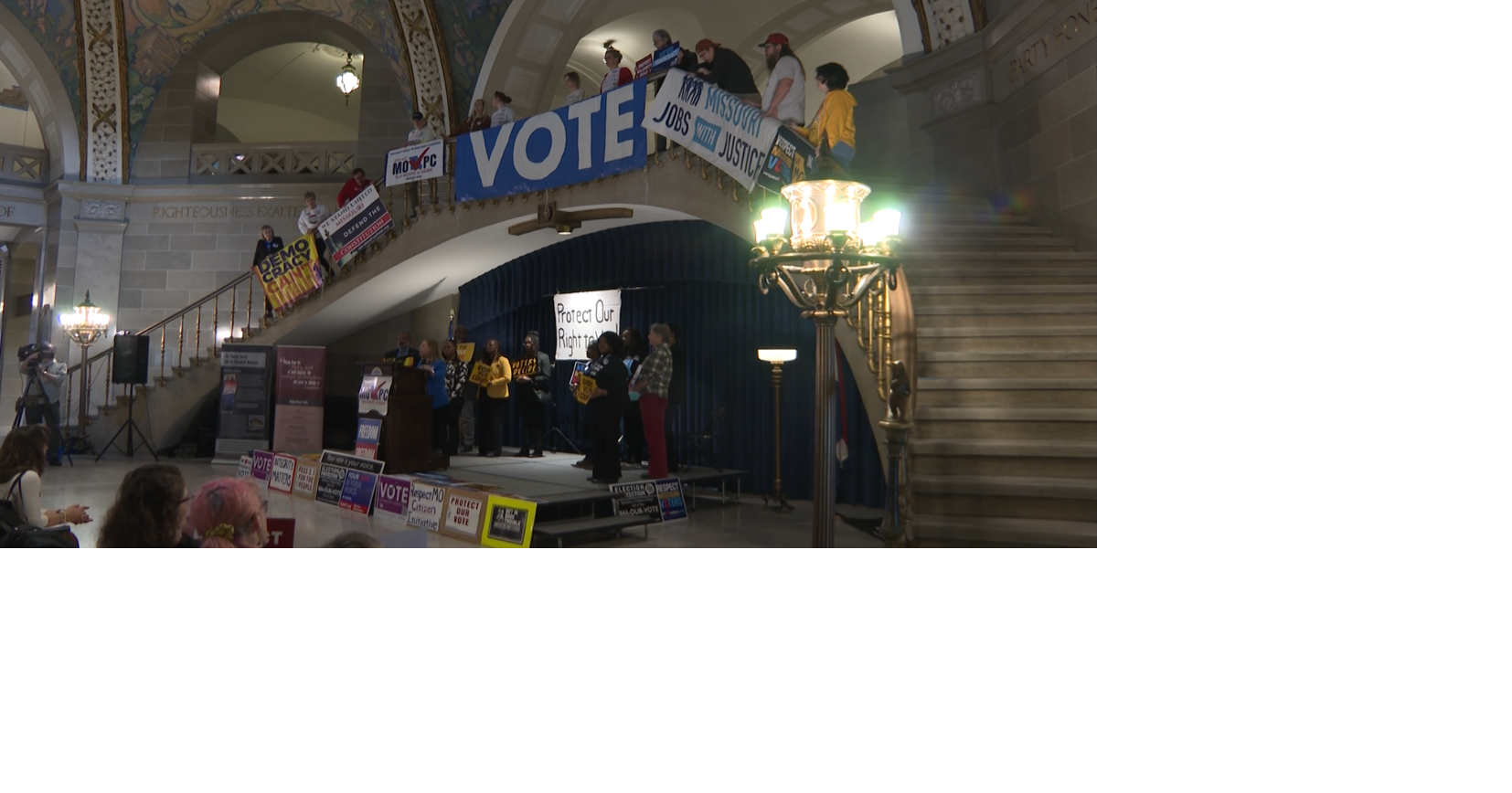 'Respect the will of the voters': Missouri lobbyists advocate for voting rights