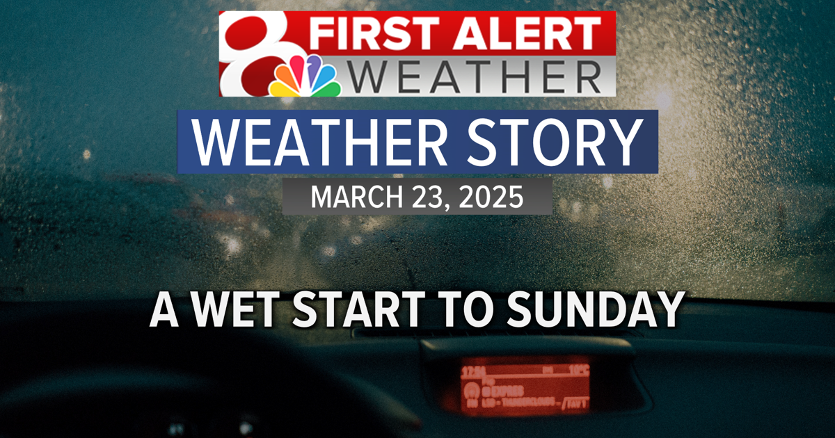 Sense Stream Weather Forecast: A wet start to Sunday | Weather | komu.com