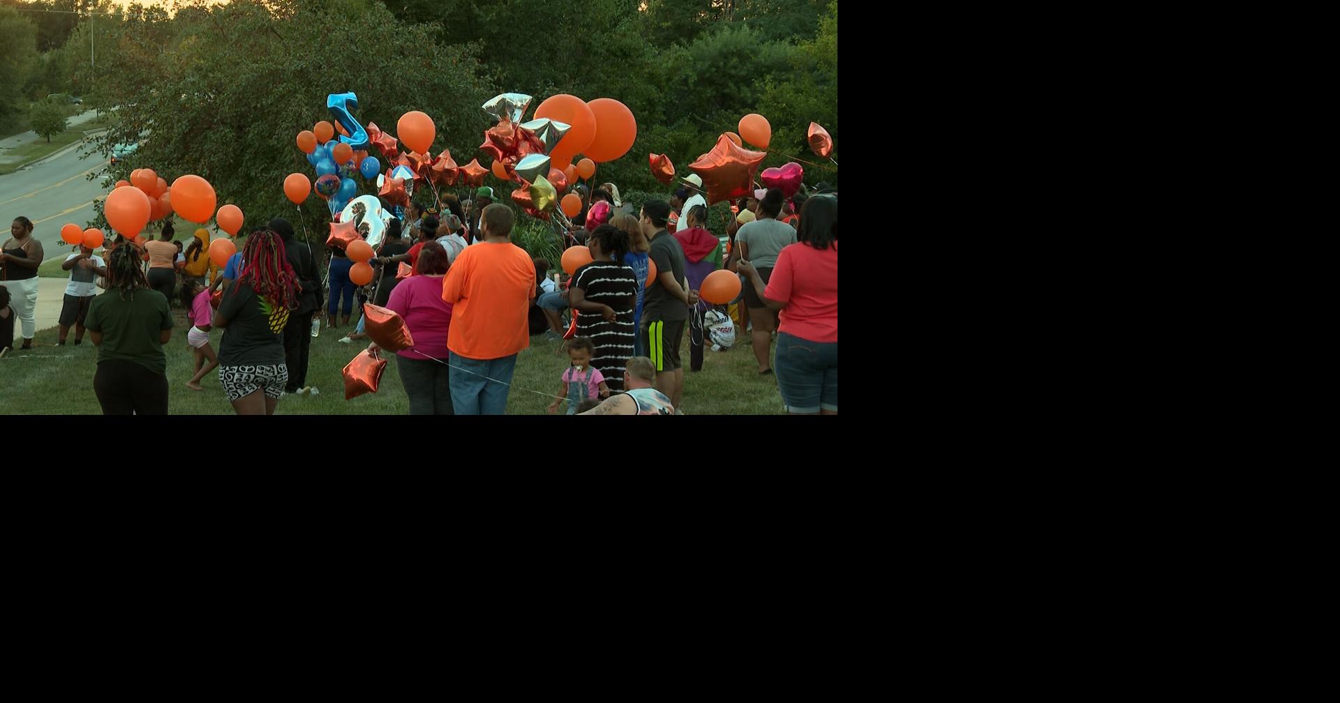 Family holds balloon release vigil to mourn the loss of 3-year-old ...