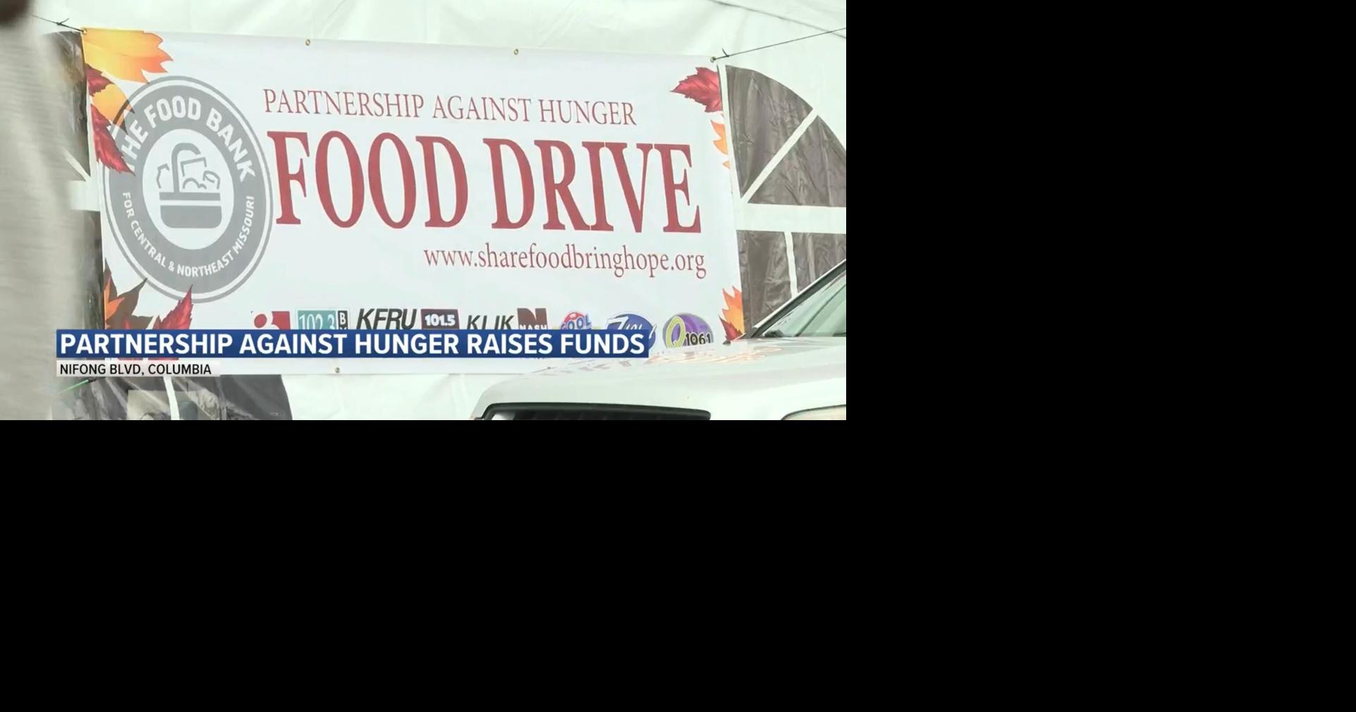 The Partnership Against Hunger food drive raises thousands for food ...
