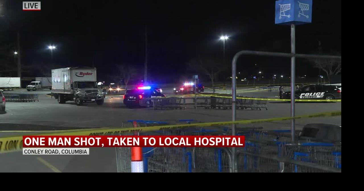 VIDEO Large police presence at Conley Road Walmart News