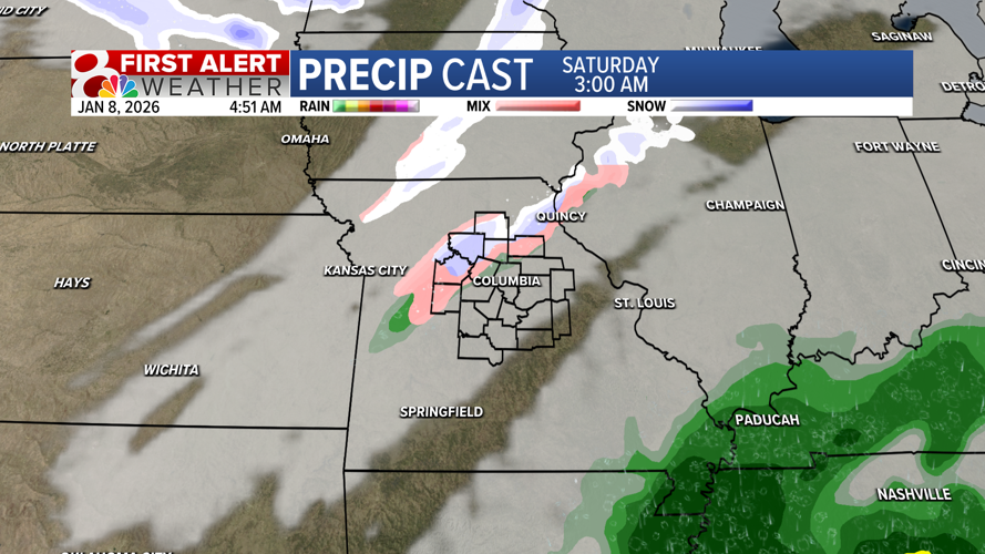 Forecast: Tracking rain chances, cooler into the weekend | Weather ...