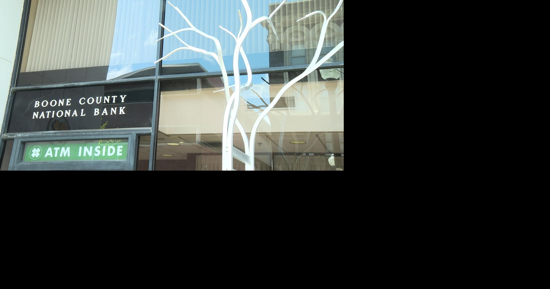 New sculpture installed at Central Bank of Boone County after 51 years