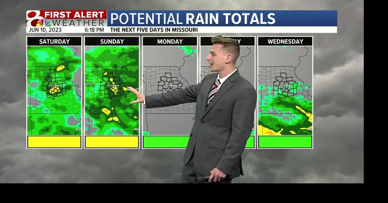 Chances of showers and thunderstorms throughout the weekend | Weather ...