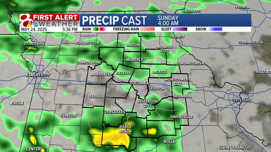 Forecast: Tracking waves of rain over Memorial Day weekend | Weather ...