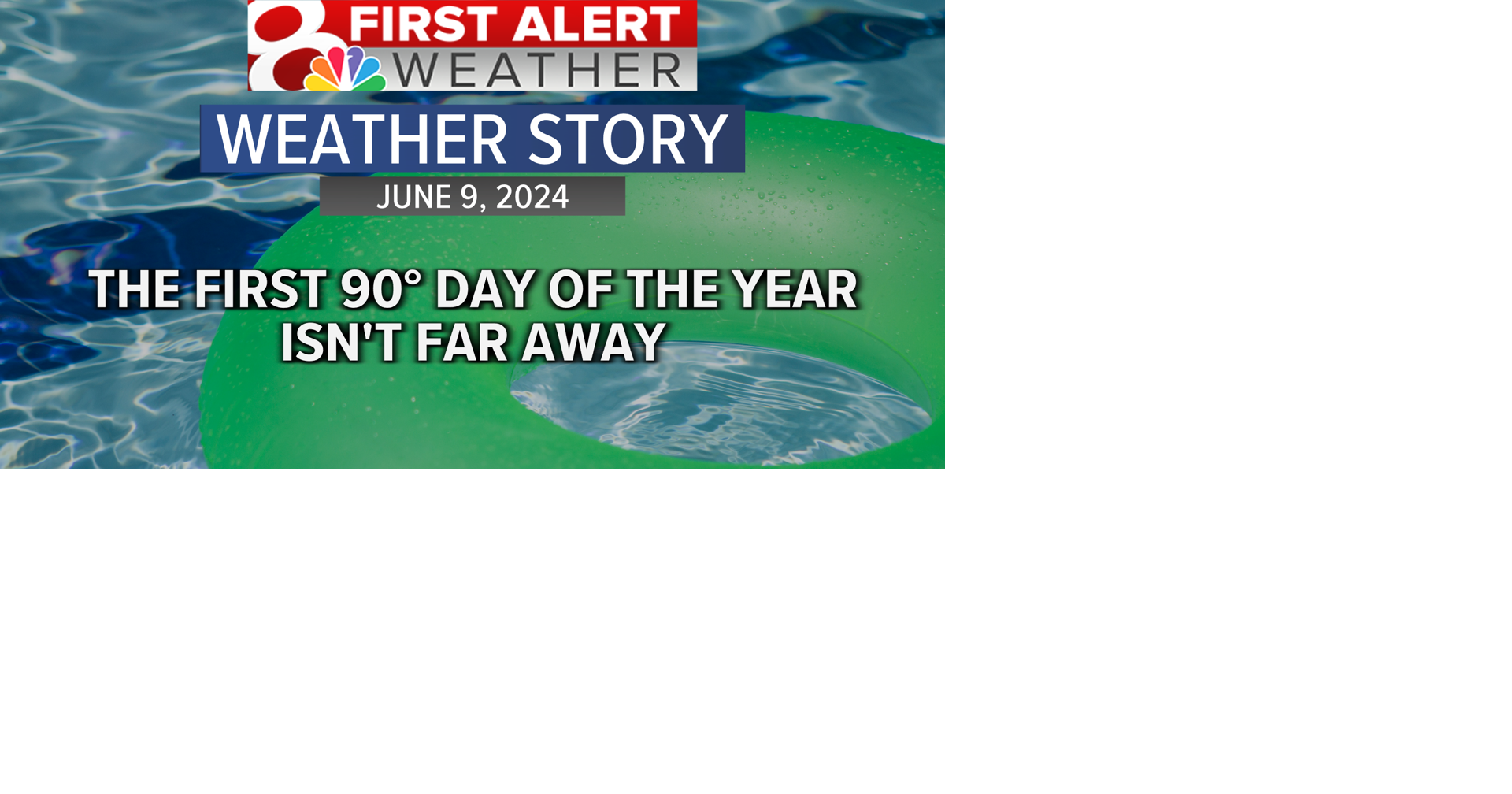 Forecast: A mild start to the week before a warming trend begins ...
