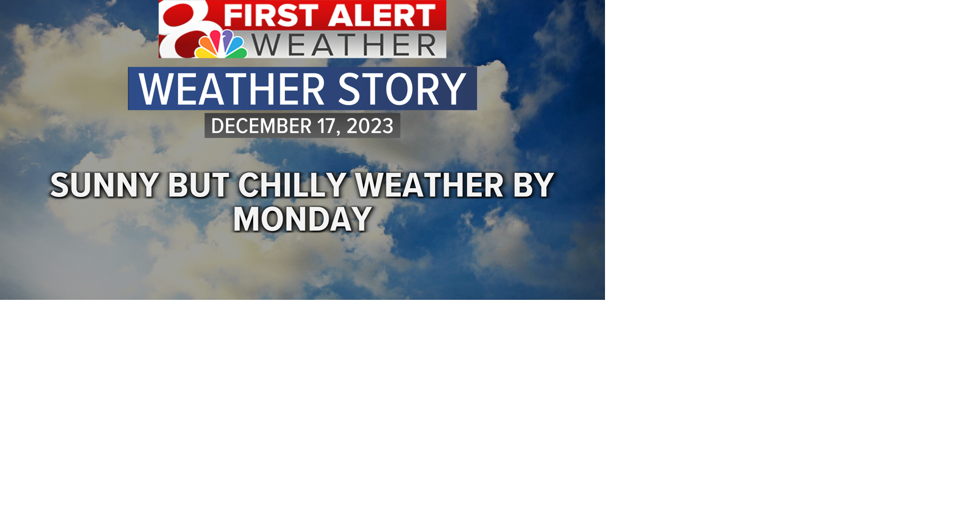 Forecast: Sunshine returns for the end of the weekend | Weather | komu.com