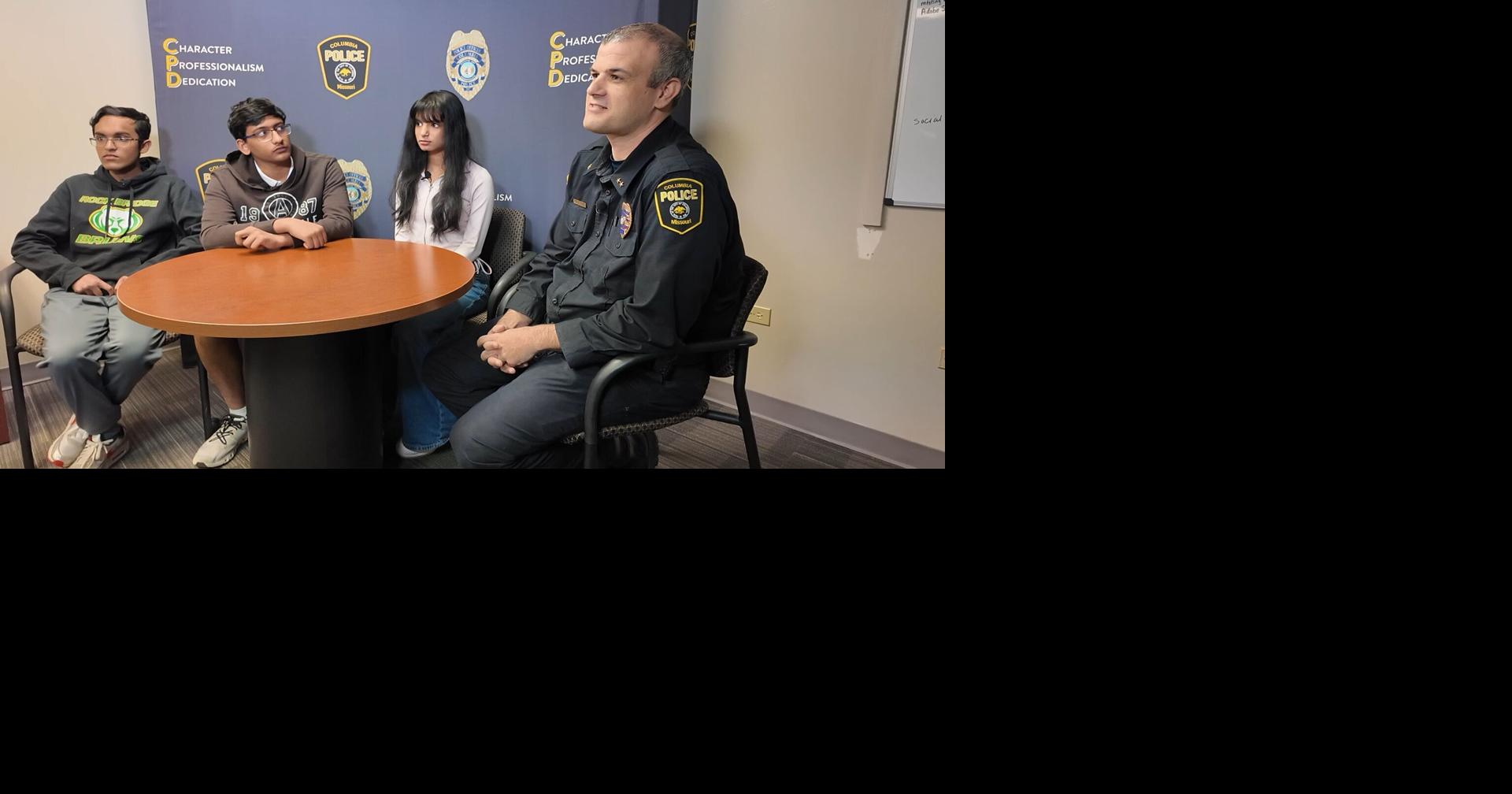 Three Columbia students win state AI championship for technology that could help CPD