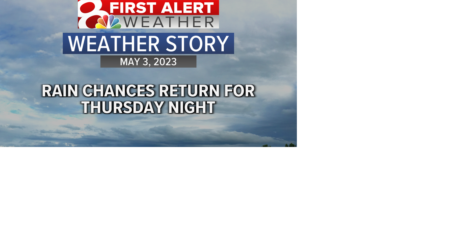 Forecast: Rain chances ramp up late Thursday into Friday | Weather ...