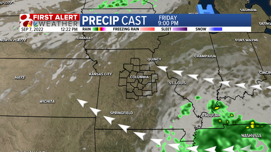 Forecast: A quiet and mild end to the week, rain chances return this ...