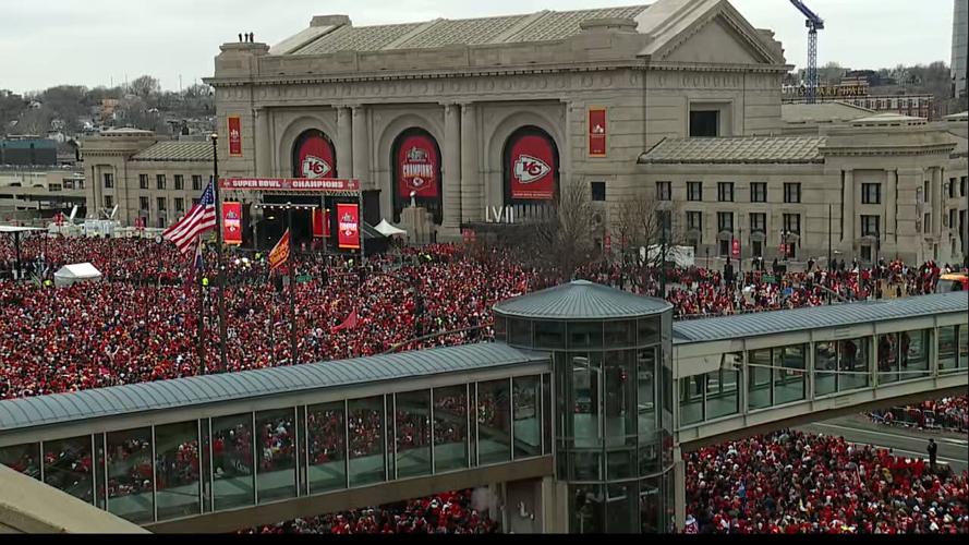 Kansas City Chiefs celebrate Super Bowl win with parade