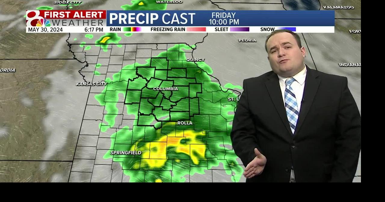 Rain chances return for Friday afternoon | Weather | komu.com