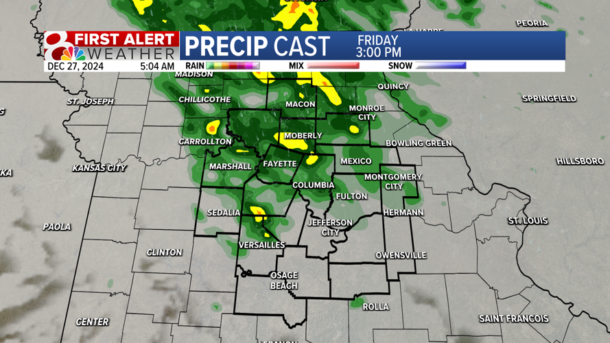 Forecast: Showers to end the week with dry time this weekend | Weather ...