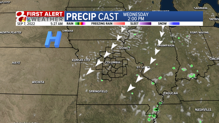 Forecast: A quiet and mild end to the week, rain chances return this ...