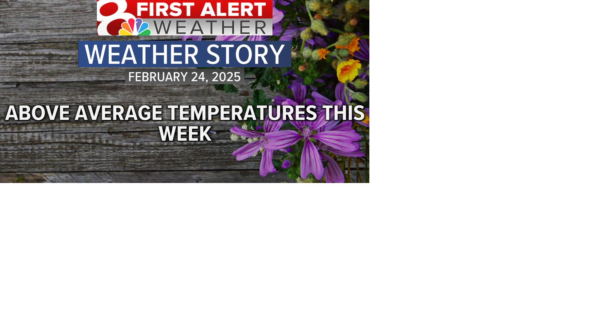 Forecast: Above average temperatures this week | Weather | komu.com