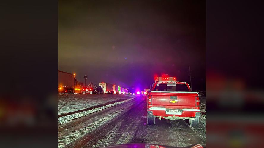 Drivers stranded for hours in I-70 backup from 'treacherous' icy conditions