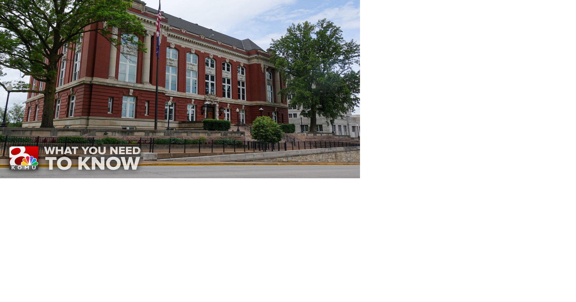 Here's what you need to know Wednesday, July 19 MidMissouri News