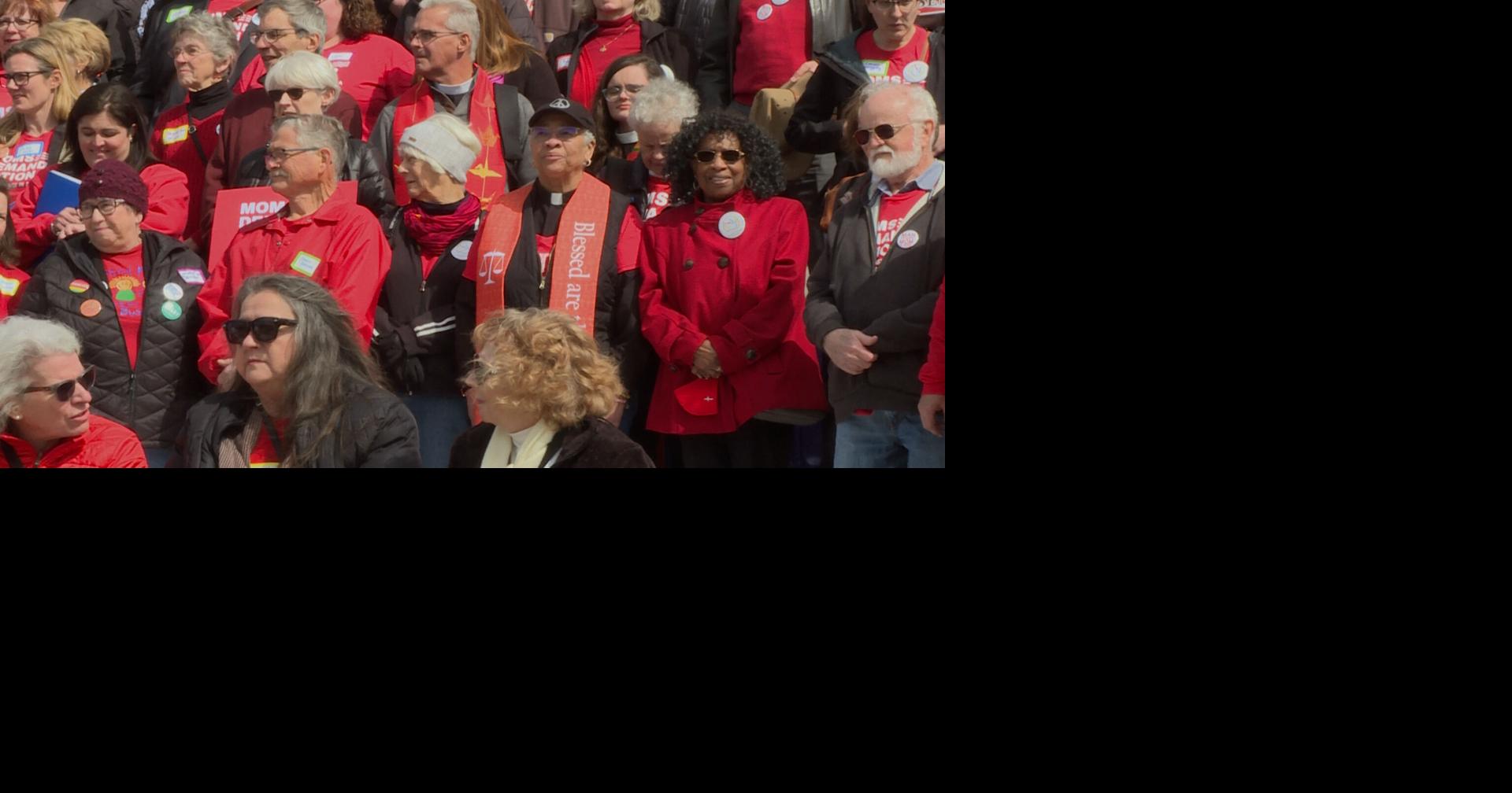 Gun safety advocates rally at the Capitol for first time in three years ...