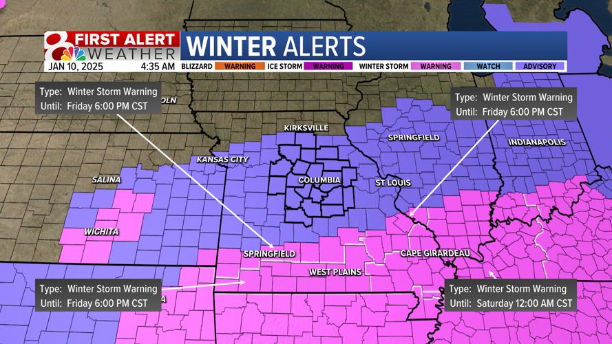 Tracking snow showers, slick roads for morning commute | Weather | komu.com