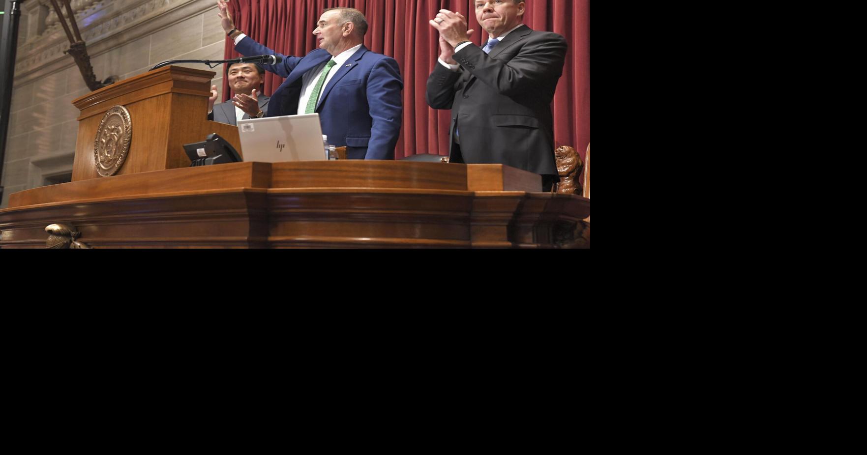 Missouri governor proposes elimination of state income tax at State of the State