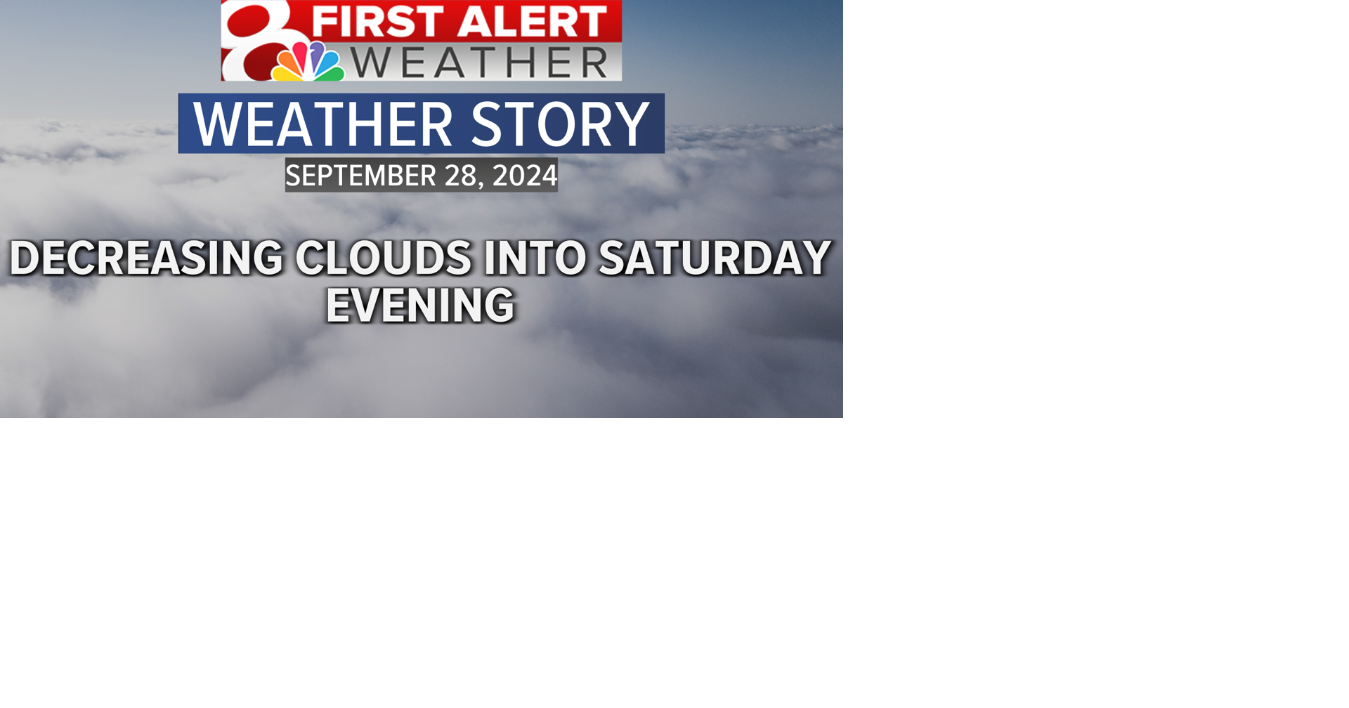 Forecast: Sunshine returns through the weekend | Weather | komu.com