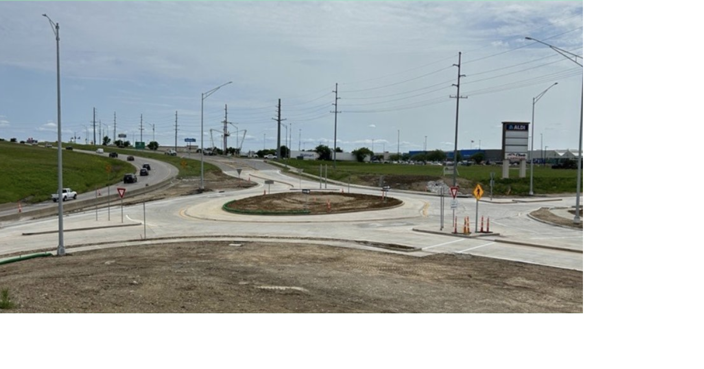 Conley Road at Business Loop 70 now open with new roundabout in Columbia