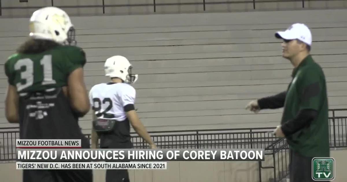 Edwin Batoon Batoon officially joins Mizzou as next defensive coordinator | Mizzou ...