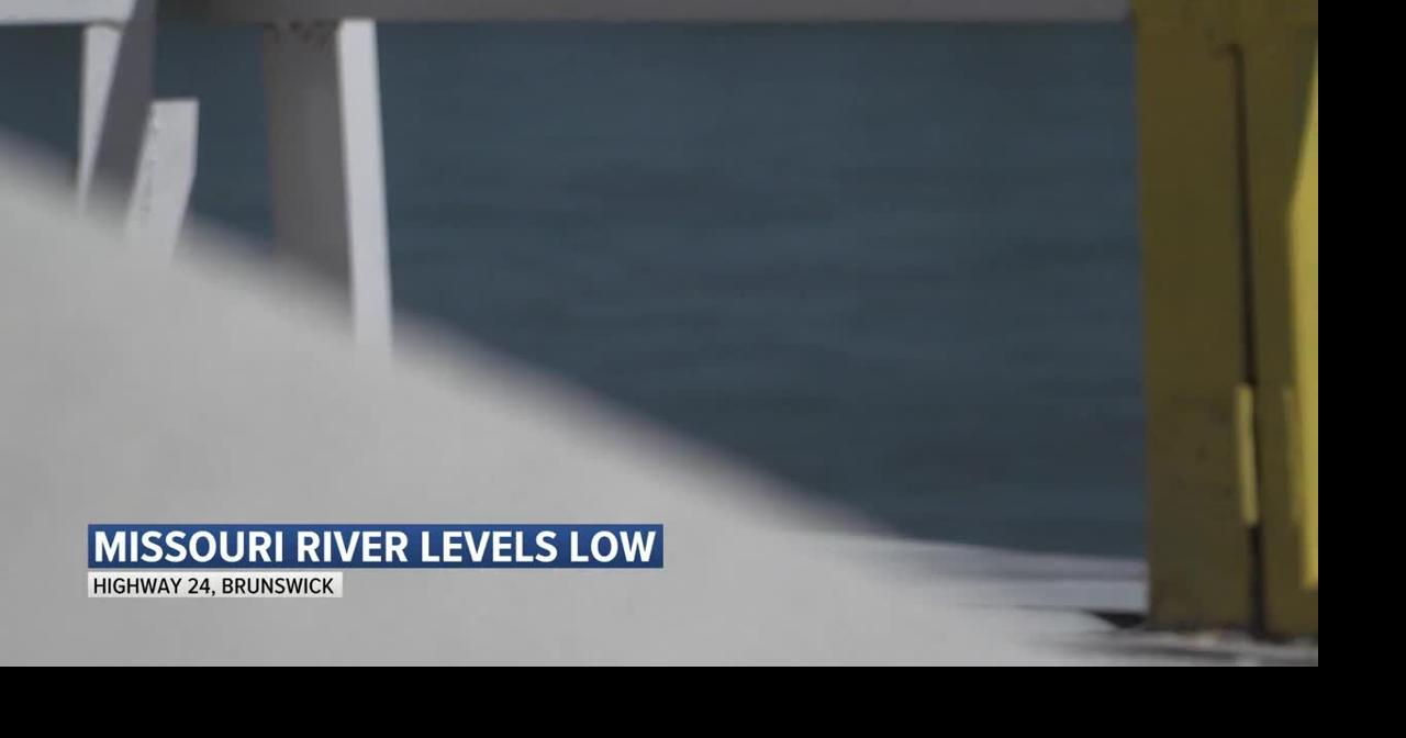 VIDEO Missouri River levels drop during drought; barges now navigating