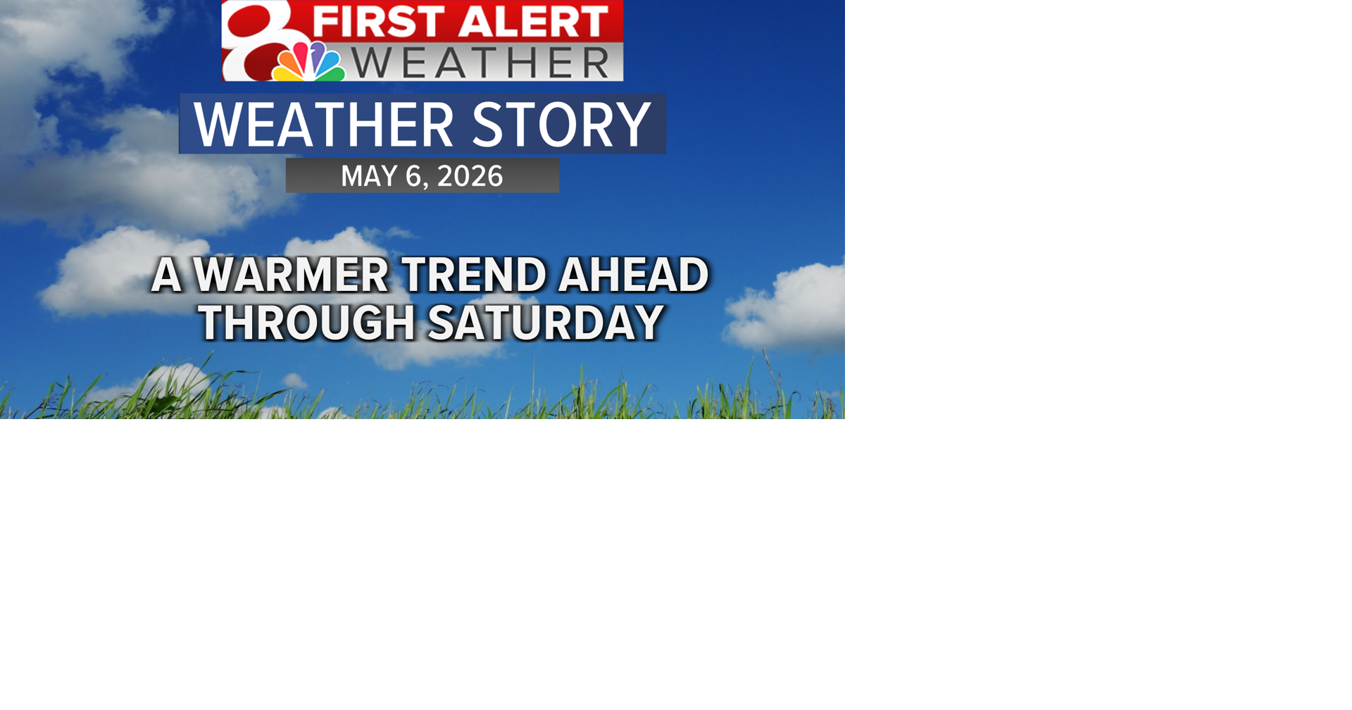 Forecast: Warming trend set to begin, more rain chances ahead | Weather ...