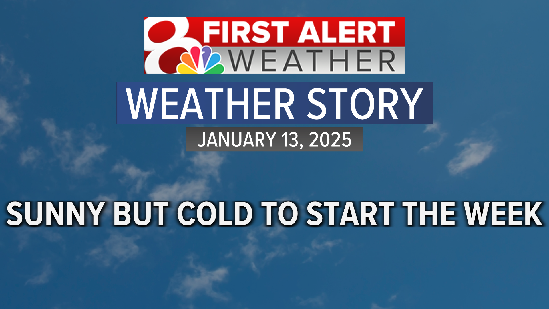 Forecast: A warm up through the rest of the week after a cold start to ...