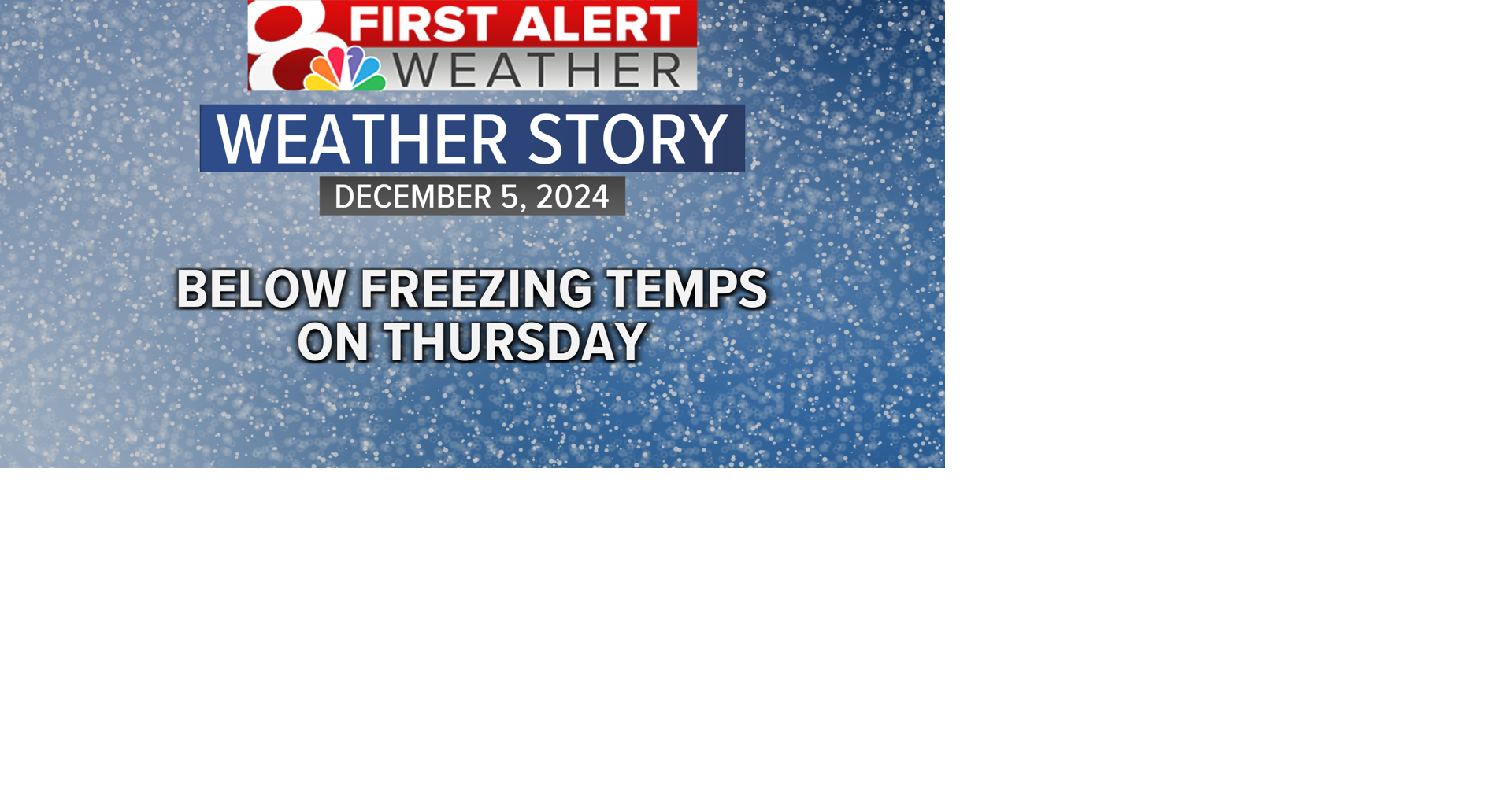Forecast: Cold day, warming trend into the weekend | Weather | komu.com