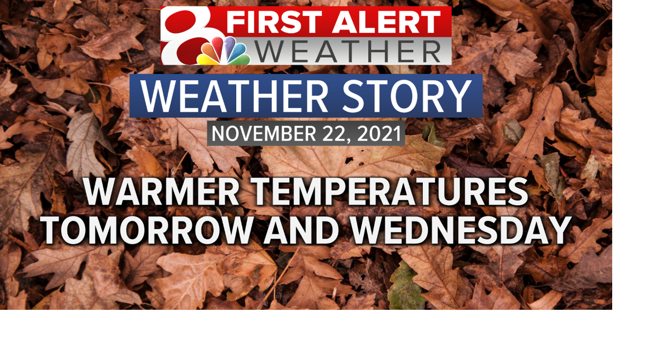 Forecast: A cooler start to the week before warmer air moves in ...