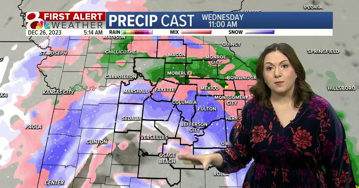 Weather In Missouri Forecast: Tracking rain and snow showers for parts of Missouri ...