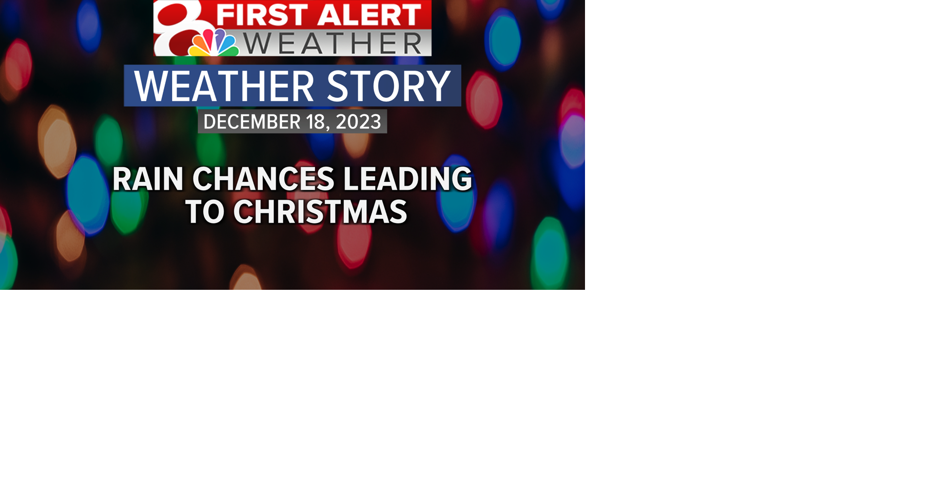 Forecast: A warming trend and rain chances to end the week | Weather ...