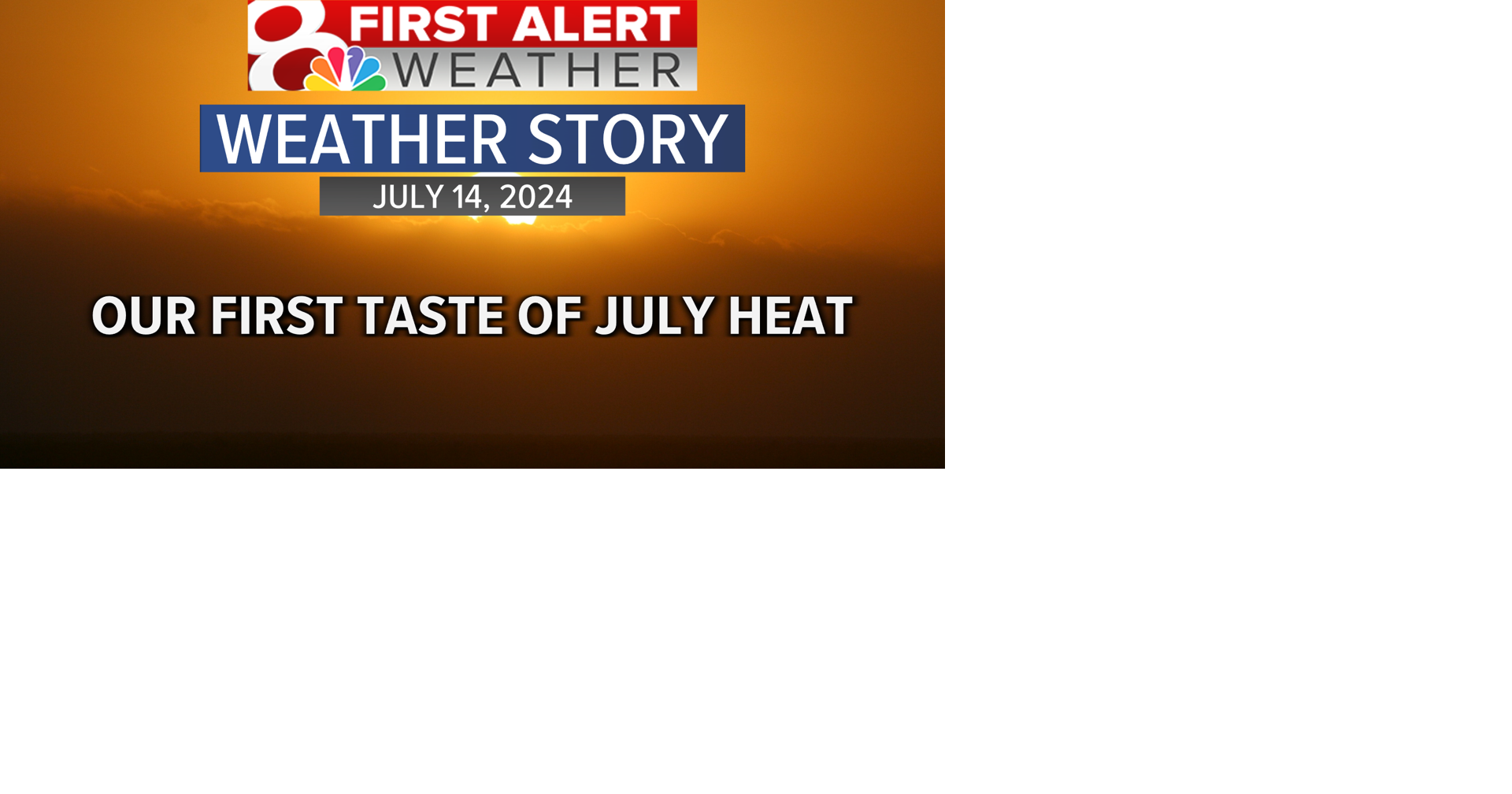 Forecast: Hot and humid the next few days | Weather | komu.com