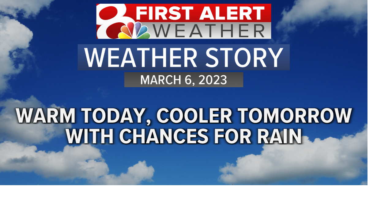 Forecast: Warm conditions continue Monday, turning cooler with rain ...
