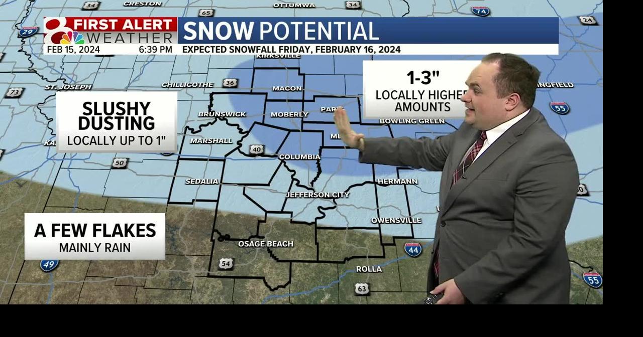 Quick moving round of snow expected Friday | Weather | komu.com