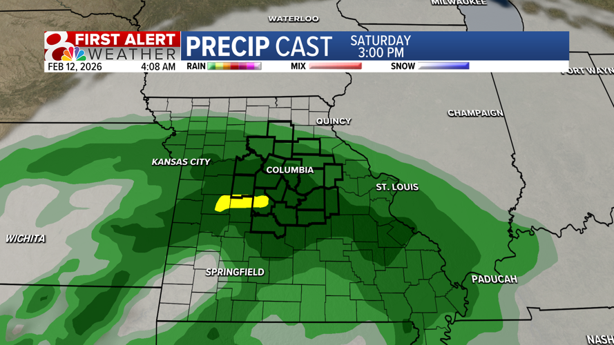 Staying above average into the weekend, tracking rain | Weather | komu.com